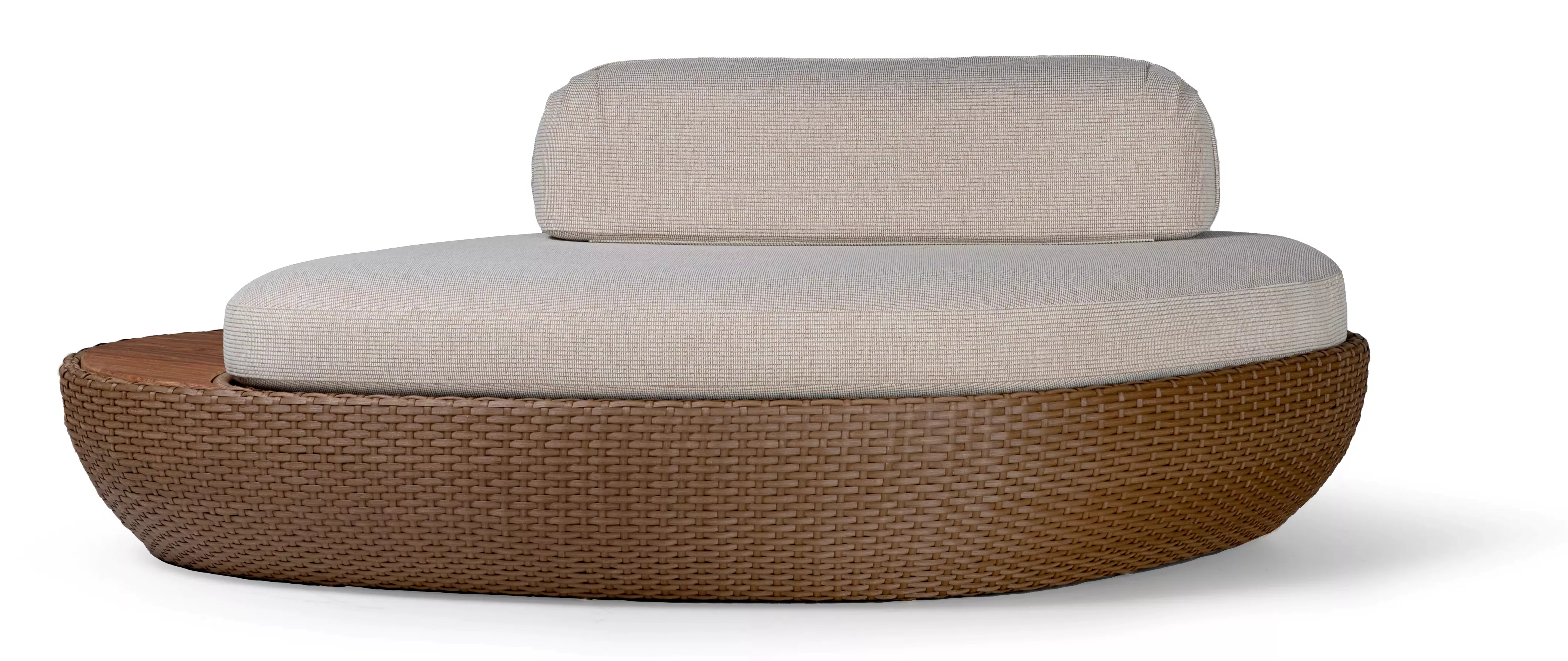 Módulo Menduím Lounge Com Mesa Lateral Maior (Lado Esquerdo ou Direito)